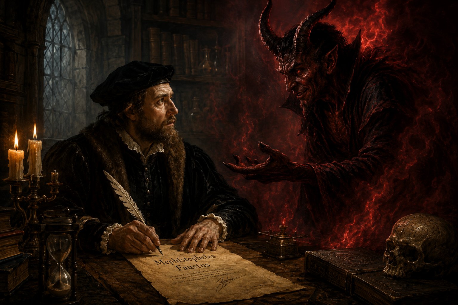 Doctor Faustus: When Desire Becomes Greater Than Morality