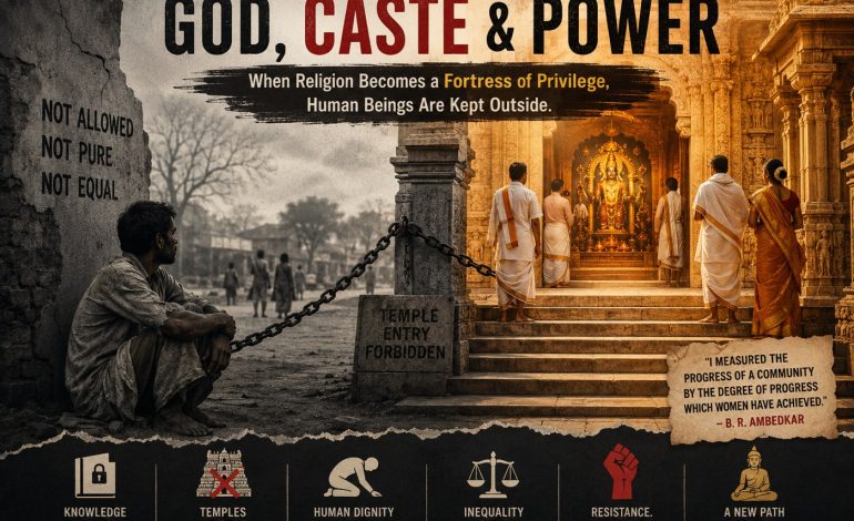 God, Caste, and Power: How Religion of Privileged Shaped Caste System in India