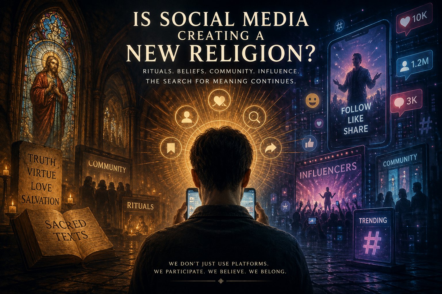 The Algorithm and the Altar: Is Social Media Creating a New Religion?