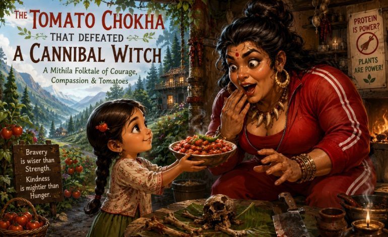 How a Bowl of Tomato Chokha Defeated Mithila’s Most Feared Cannibal Witch