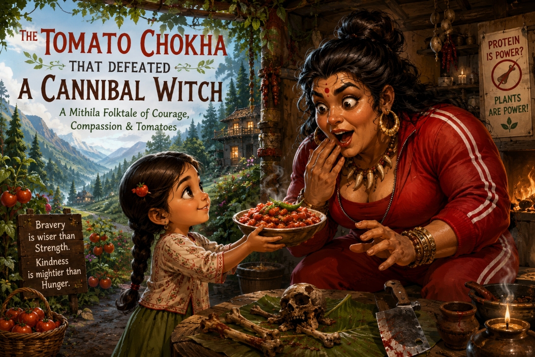 How a Bowl of Tomato Chokha Defeated Mithila’s Most Feared Cannibal Witch