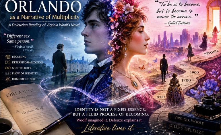When Identity Refuses to Stand Still: Virginia Woolf’s Orlando and the Philosophy of Becoming