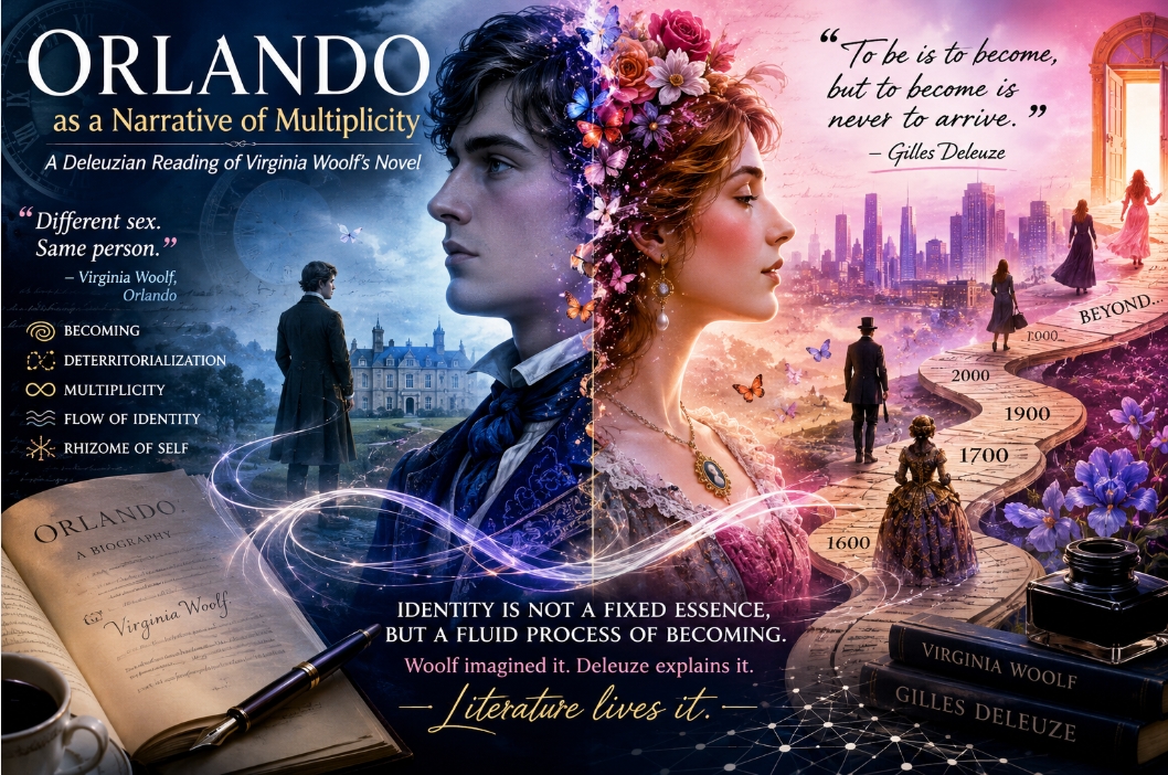 When Identity Refuses to Stand Still: Virginia Woolf’s Orlando and the Philosophy of Becoming
