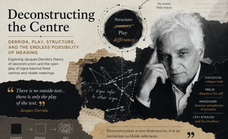 Deconstructing the Centre: Derrida, Play, and the Endless Possibility of Meaning