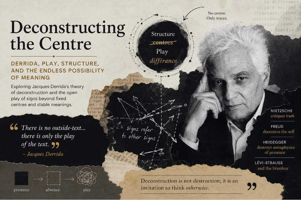 Deconstructing the Centre: Derrida, Play, and the Endless Possibility of Meaning