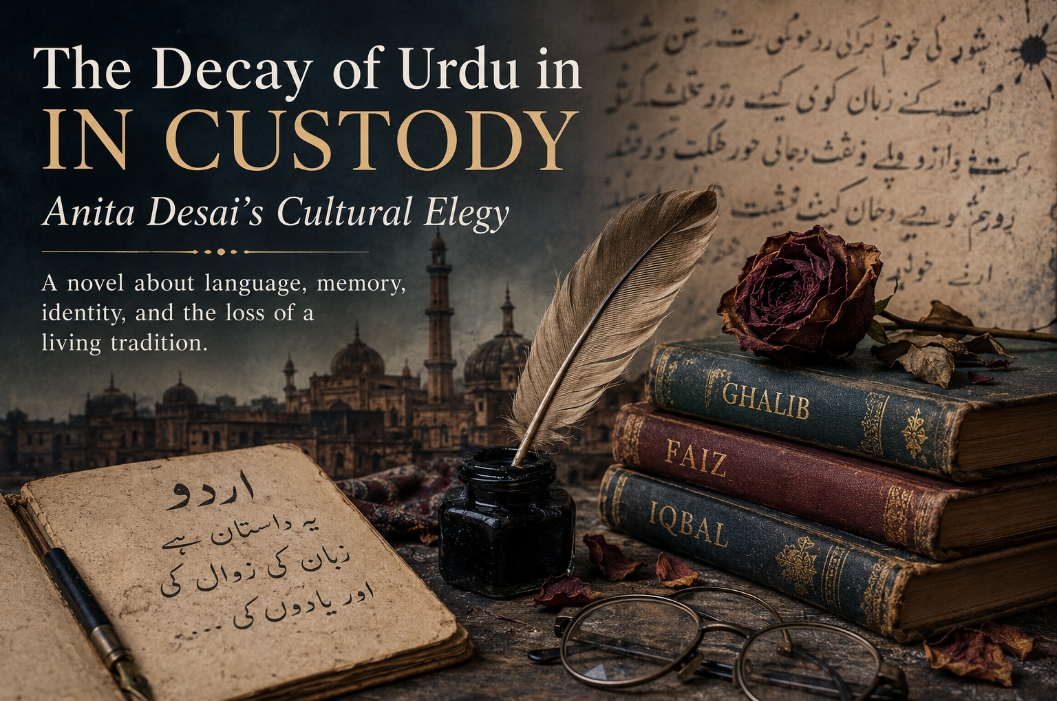 The Decay of Urdu in Custody: Language, Memory, and Cultural Loss in Anita Desai’s In Custody