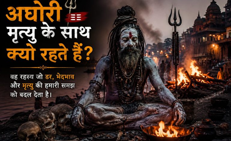 अघोरी मृत्यु के साथ क्यों रहते हैं? वह रहस्य जिसे समझने के बाद मौत का डर हमेशा के लिए खत्म हो सकता है 🔥