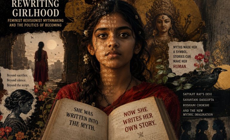 The schizoid girl; exploring the feminist revisionist mythmaking sensibilities in contemporary Bengali literature.