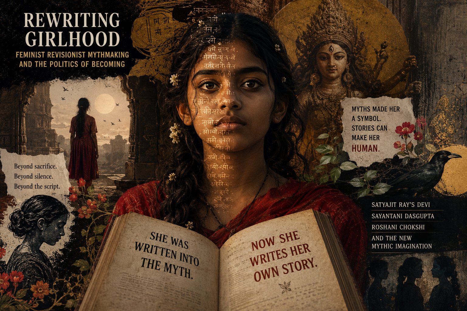 The schizoid girl; exploring the feminist revisionist mythmaking sensibilities in contemporary Bengali literature.