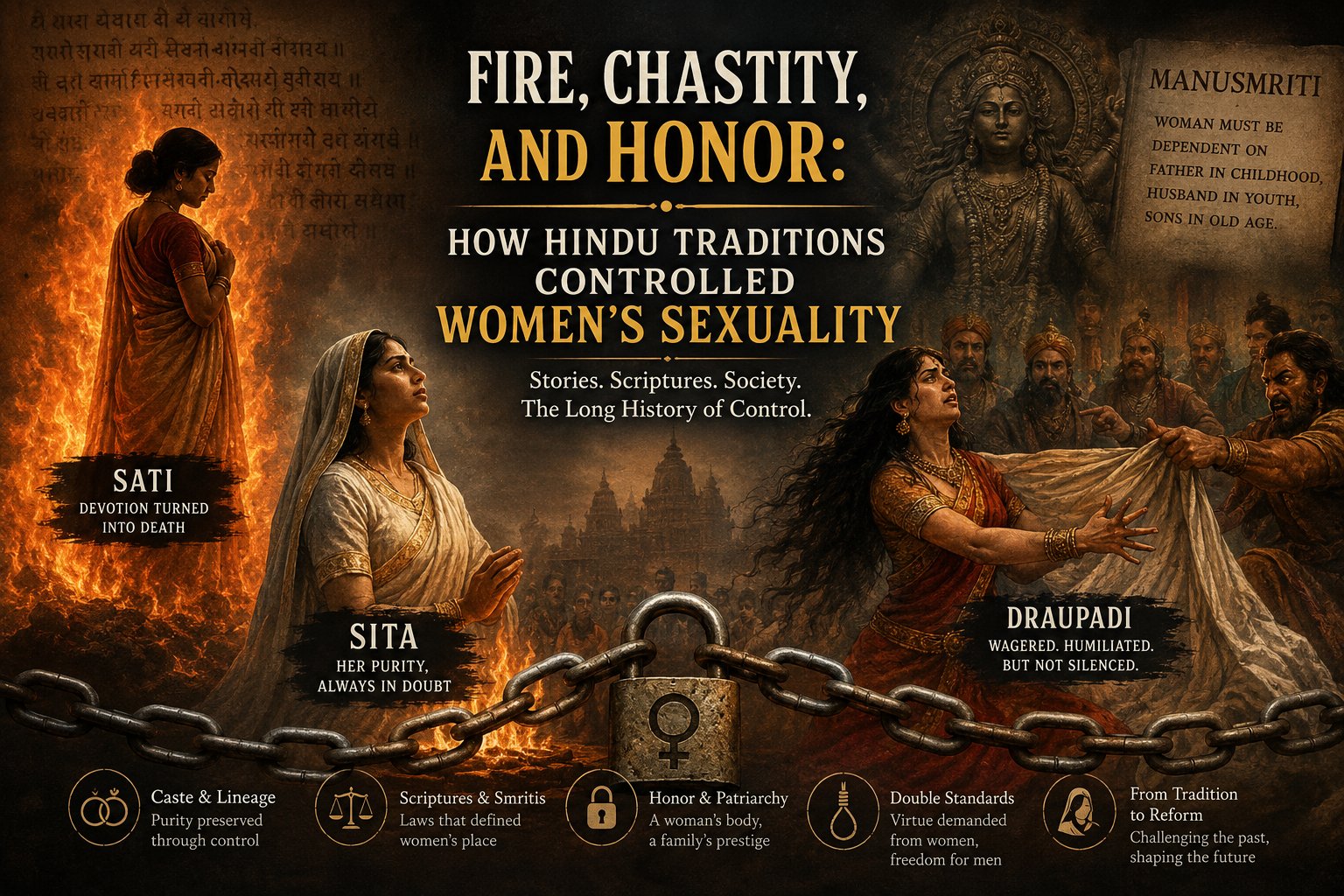 Fire, Chastity, and Honor: How Hindu Traditions Came to Police Women’s Sexuality