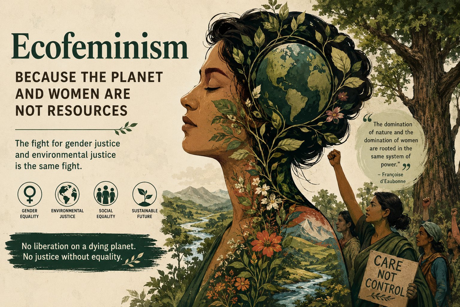 Ecofeminism: The Earth and Women Are Not Resources