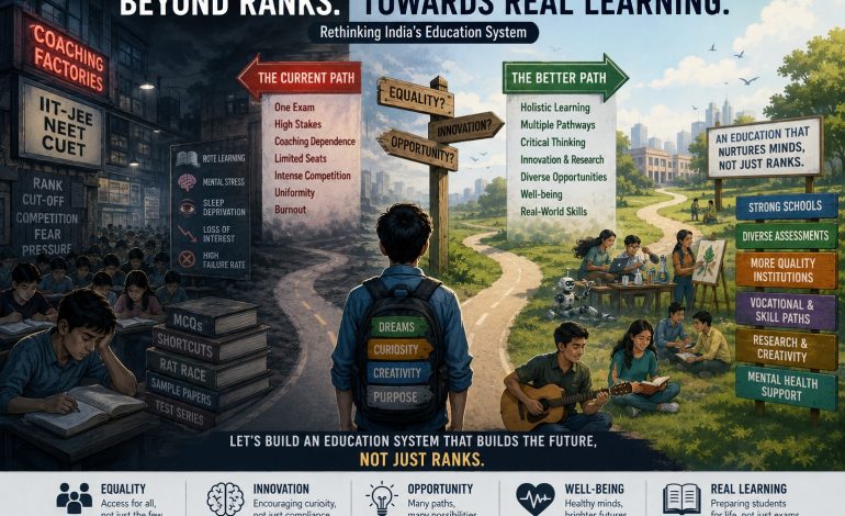 The Exam Factory: How Centralized Admissions Are Reshaping Indian Education—and Its Seemingly Not for the Better