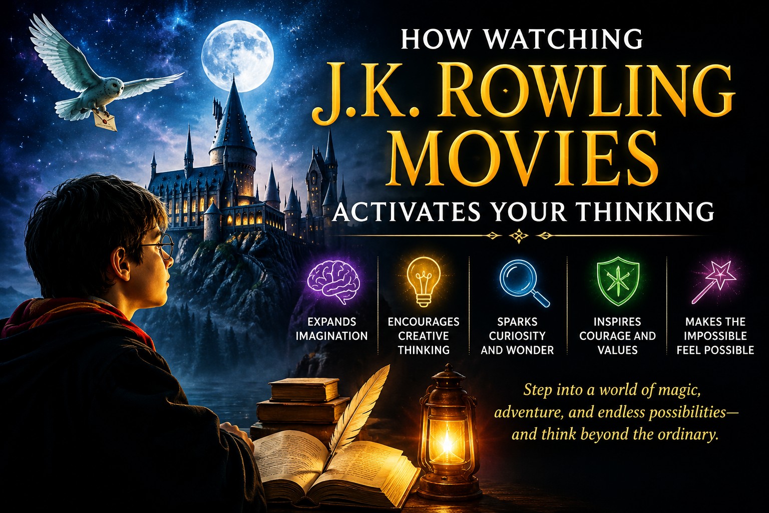 How Watching J.K. Rowling Movies Activates Your Thinking
