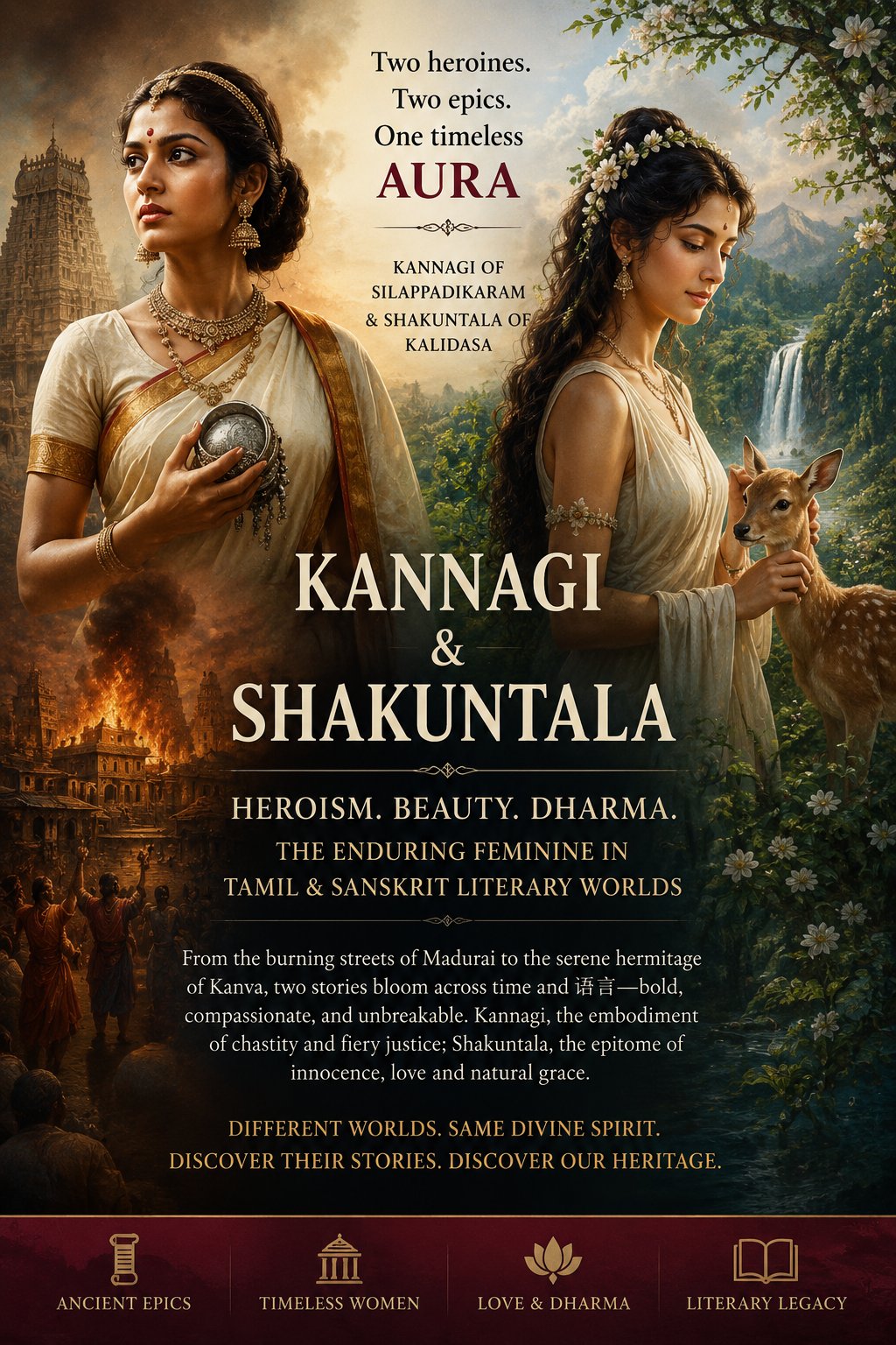 Kannagi and Shakuntala: Two Eternal Heroines in the Literary Imagination of India