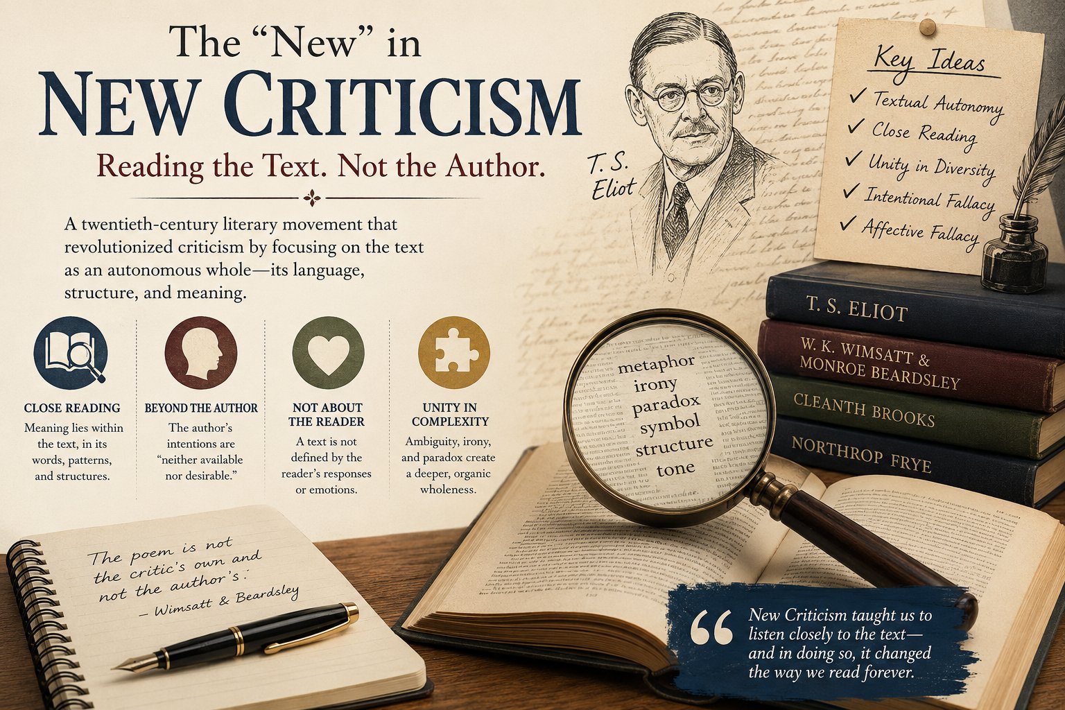 The “New” in New Criticism: How a Literary Revolution Changed the Way We Read