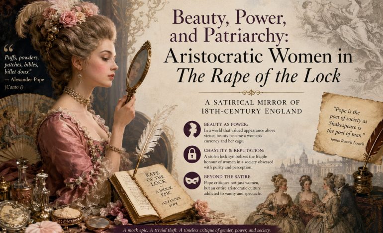 Beauty, Power, and Patriarchy: Aristocratic Women in Alexander Pope’s The Rape of the Lock