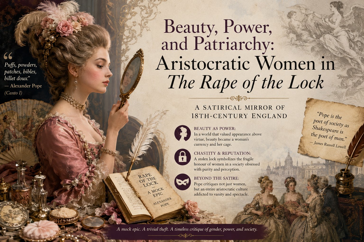 Beauty, Power, and Patriarchy: Aristocratic Women in Alexander Pope’s The Rape of the Lock