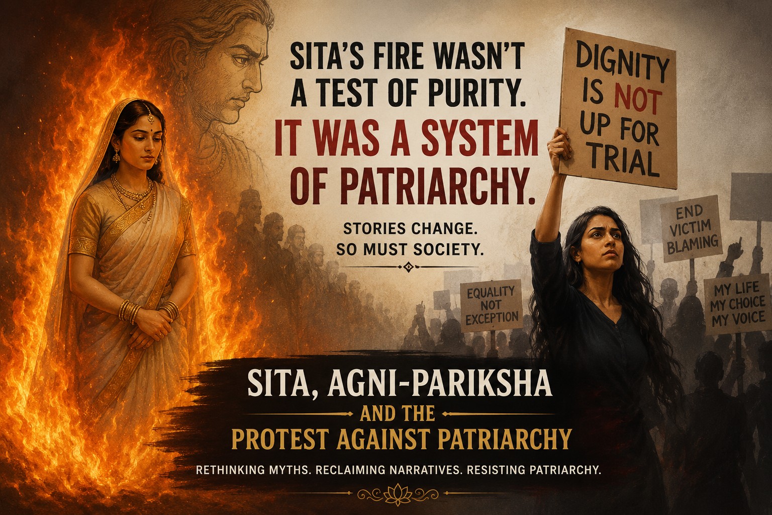 Sita and Patriarchy: Why the Agni-Pariksha Still Fuels Women’s Resistance Today