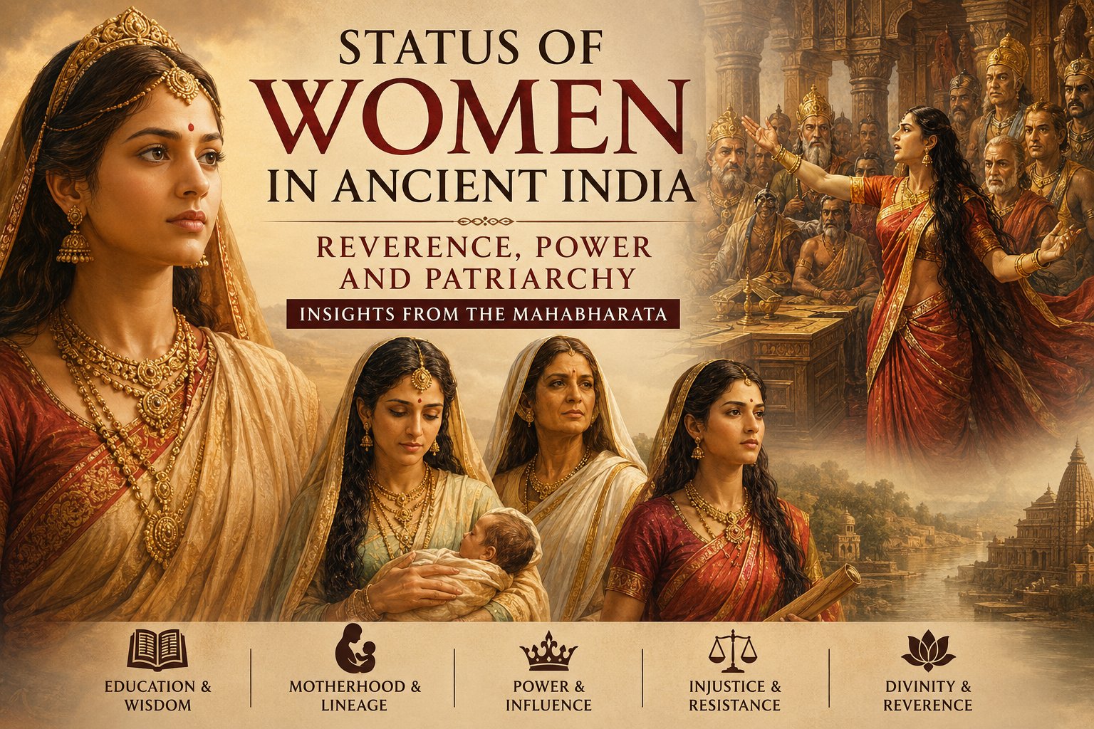 Status of Women in Ancient India: Between Reverence and Restriction