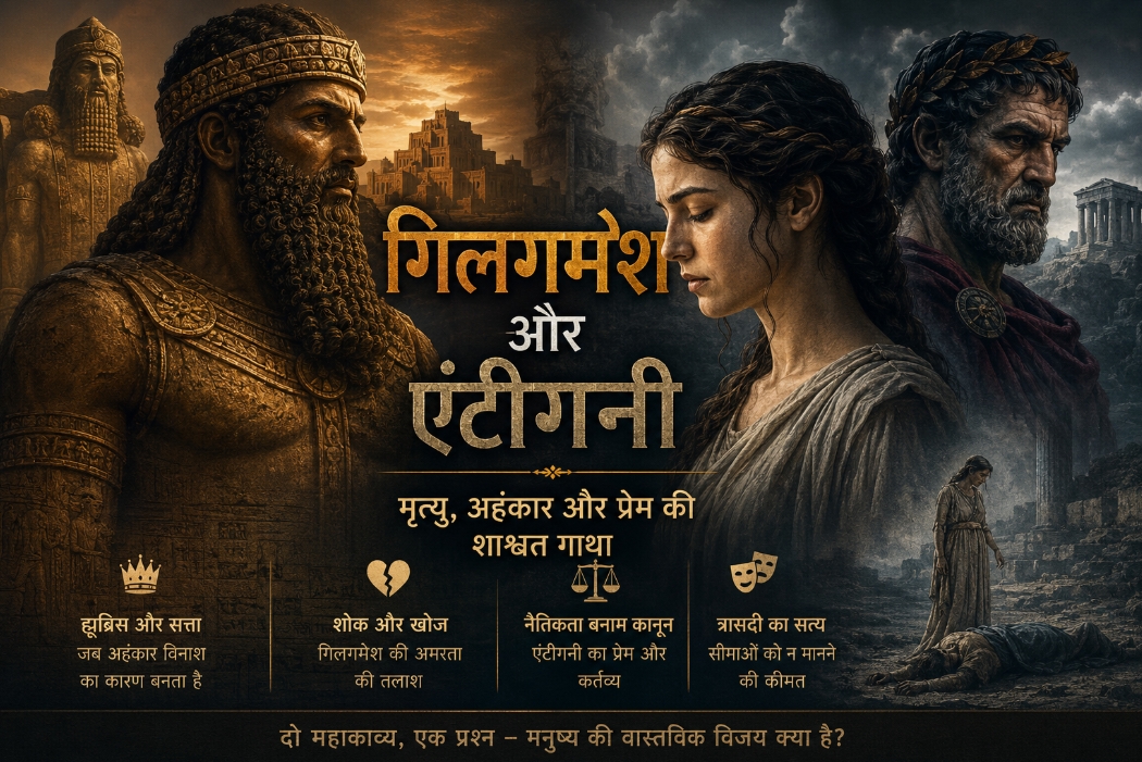 मृत्यु, अहंकार और प्रेम: कैसे गिलगमेश और एंटीगनी आज भी हमारी कहानी कहते हैं