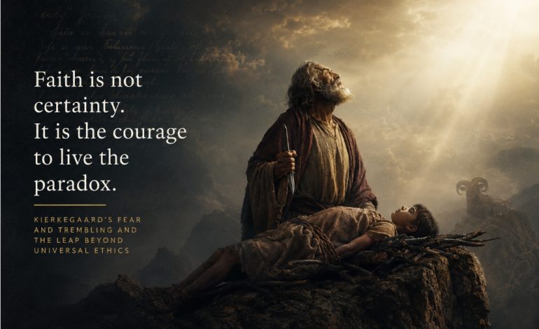 Beyond Religion: Kierkegaard’s Leap of Faith and the Courage to Live the Paradox