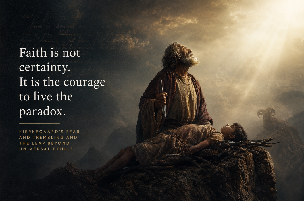 Beyond Religion: Kierkegaard’s Leap of Faith and the Courage to Live the Paradox