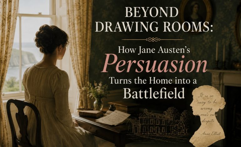 Beyond Drawing Rooms: How Jane Austen’s Persuation Turned the Home into a Battlefield
