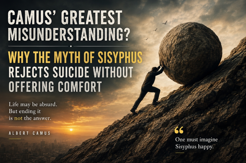 Camus’ Greatest Misunderstanding? Why The Myth of Sisyphus Rejects Suicide Without Offering Comfort