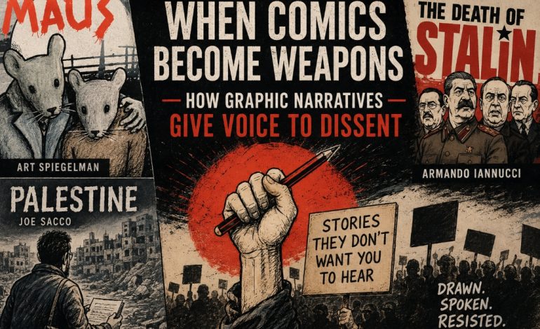 When Comics Become Weapons: How Graphic Narratives Give a Voice to Dissent