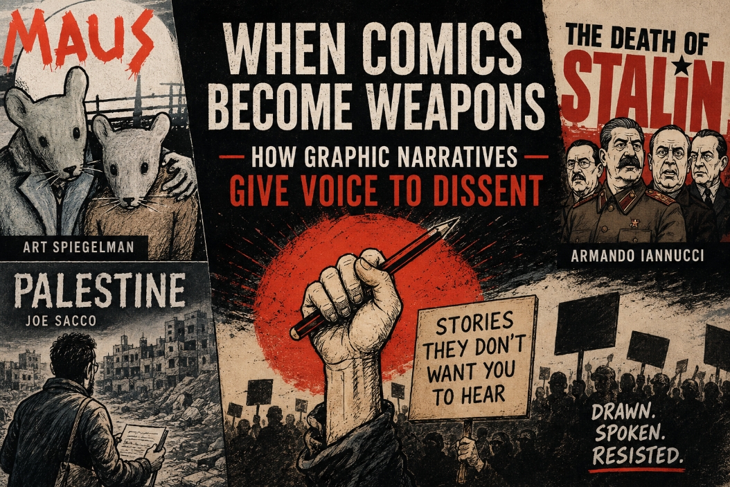 When Comics Become Weapons: How Graphic Narratives Give a Voice to Dissent