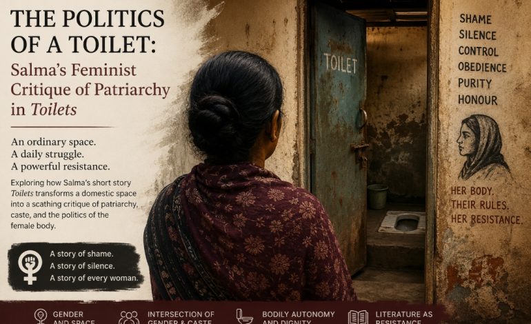The Politics of a Toilet: How Salma Turns Domestic Space into a Feminist Battlefield