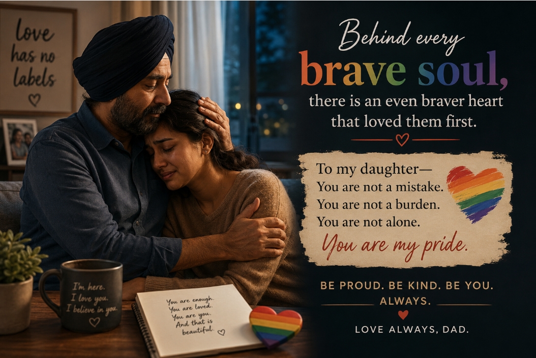 A Father’s Unconditional Love: A Heartfelt Story of LGBTQ+ Acceptance and Courage