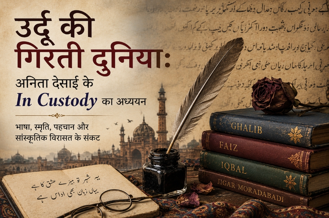 उर्दू की गिरती हुई दुनिया: अनिता देसाई के In Custody में भाषा, स्मृति और सांस्कृतिक क्षय