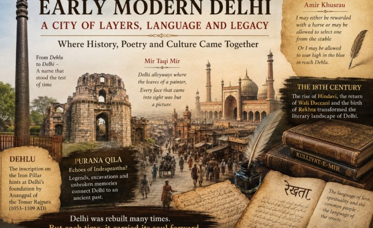 Delhi Was Never Just a City: How the Early Modern Age Changed Its Language, Memory and Soul
