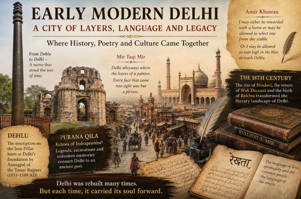 Delhi Was Never Just a City: How the Early Modern Age Changed Its Language, Memory and Soul
