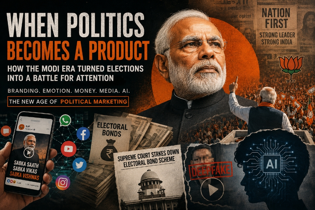 When Politics Becomes a Product: How the Modi Era Turned Elections into a Battle for Attention