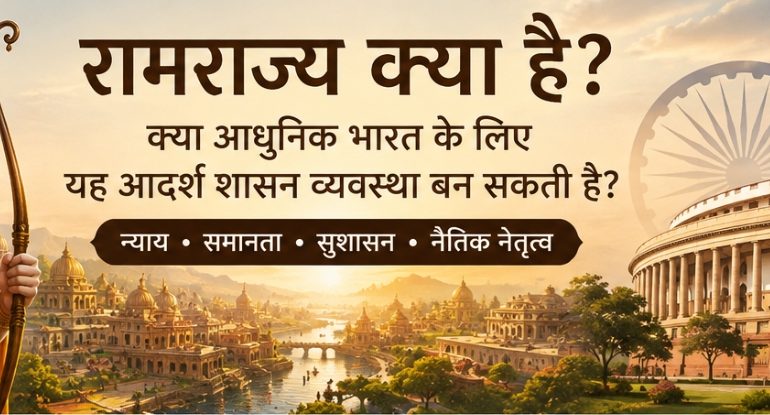रामराज्य क्या है? क्या आधुनिक भारत के लिए यह आदर्श शासन व्यवस्था बन सकती है?