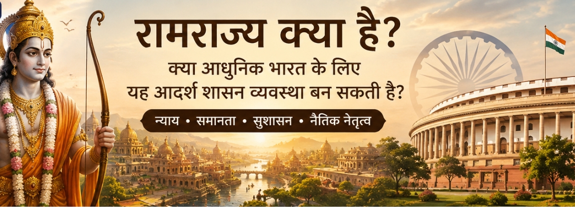 रामराज्य क्या है? क्या आधुनिक भारत के लिए यह आदर्श शासन व्यवस्था बन सकती है?