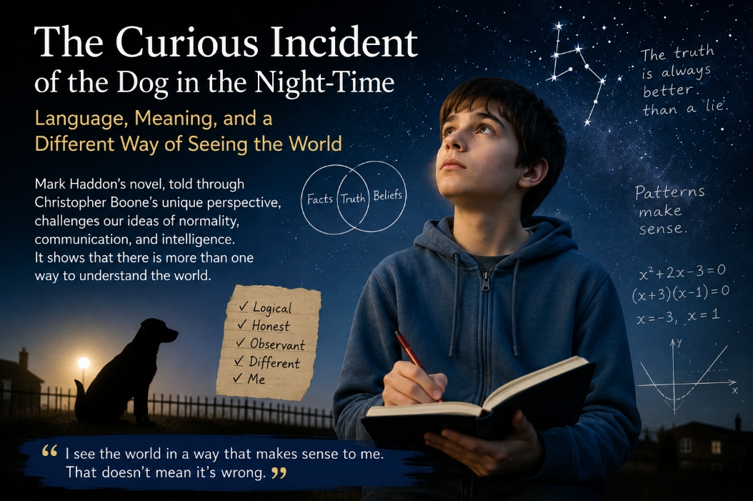 How The Curious Incident of the Dog in the Night-Time Redefines Language, Meaning, and Normalcy