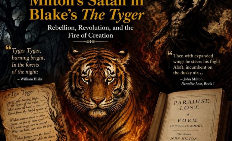 Milton’s Influence on William Blake’s The Tyger: Satan, Revolution, and Symbolism