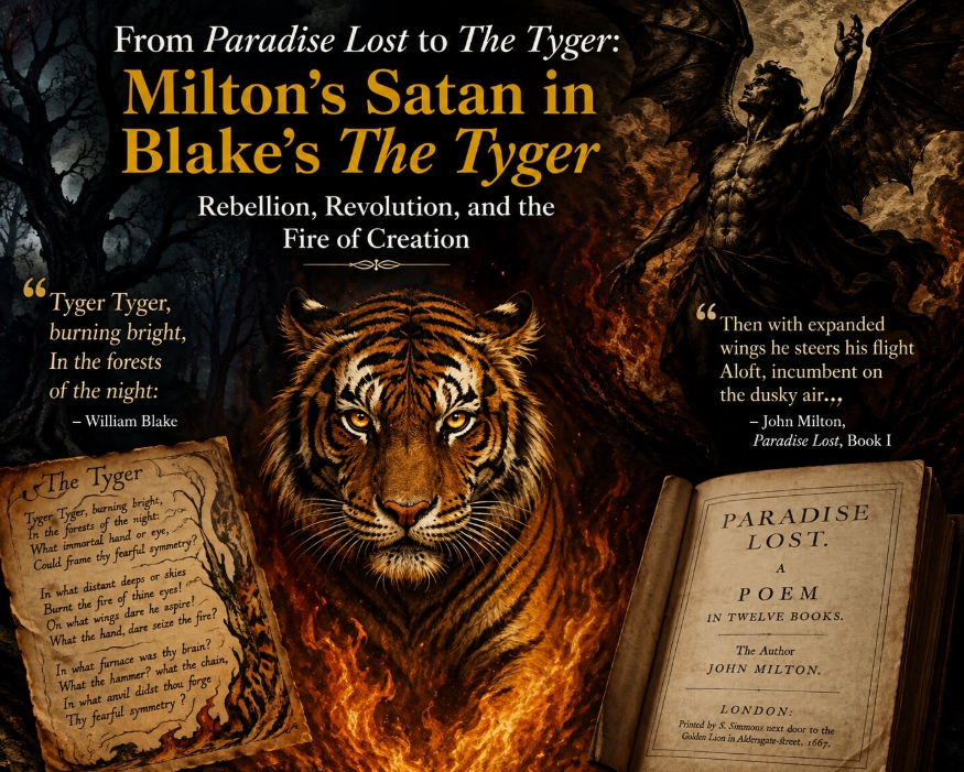 Milton’s Influence on William Blake’s The Tyger: Satan, Revolution, and Symbolism