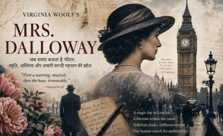 जब Big Ben बजता है: Mrs. Dalloway में समय, स्मृति और अपनी ही ज़िंदगी से मिलने की कहानी
