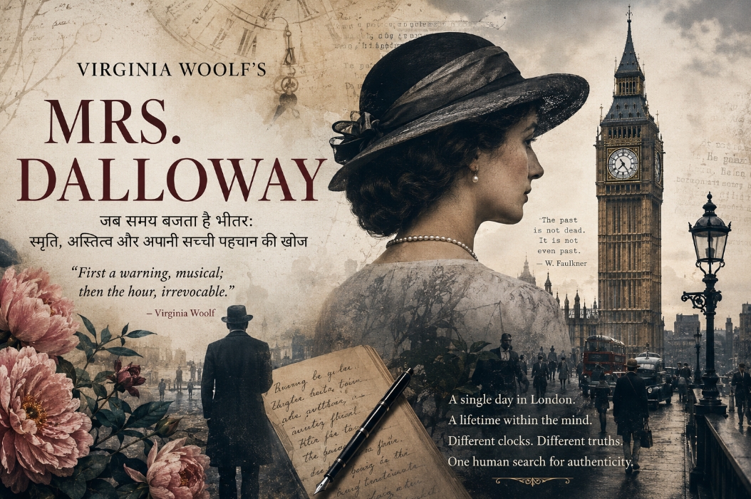 जब Big Ben बजता है: Mrs. Dalloway में समय, स्मृति और अपनी ही ज़िंदगी से मिलने की कहानी