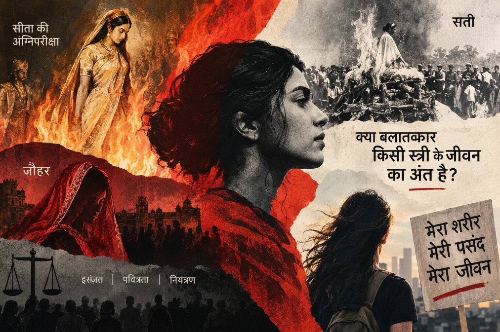 बलात्कार, स्त्री की देह और ‘इज़्ज़त’: जौहर से अग्निपरीक्षा तक पितृसत्ता की कहानी