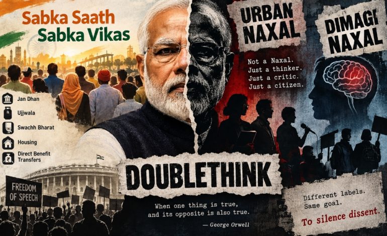 Orwellian doublethink in the Modi era: The Republic of Two Truths