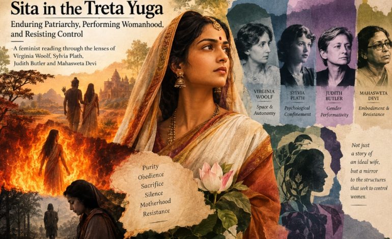 Sita Enduring Patriarchy: through Woolf, Plath, Butler and Mahasweta Devi