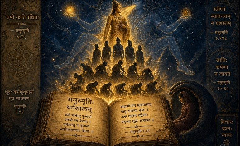Manusmriti and the Making of an Elitist Dharma: How Caste and Patriarchy Were Written into Social Duty
