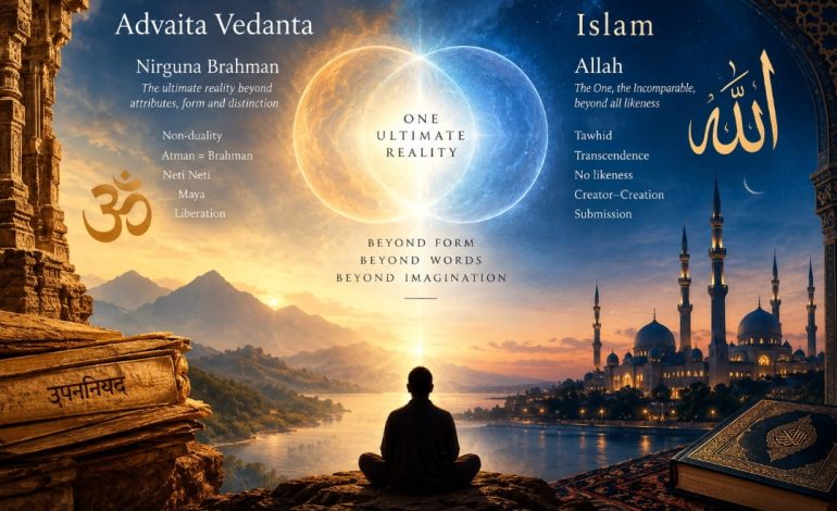 Advaita Vedanta and Islam: Similarities Between Brahman and Allah