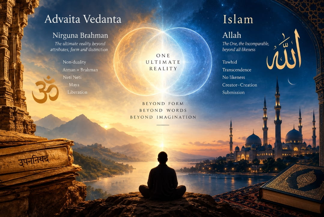 Advaita Vedanta and Islam: Similarities Between Brahman and Allah